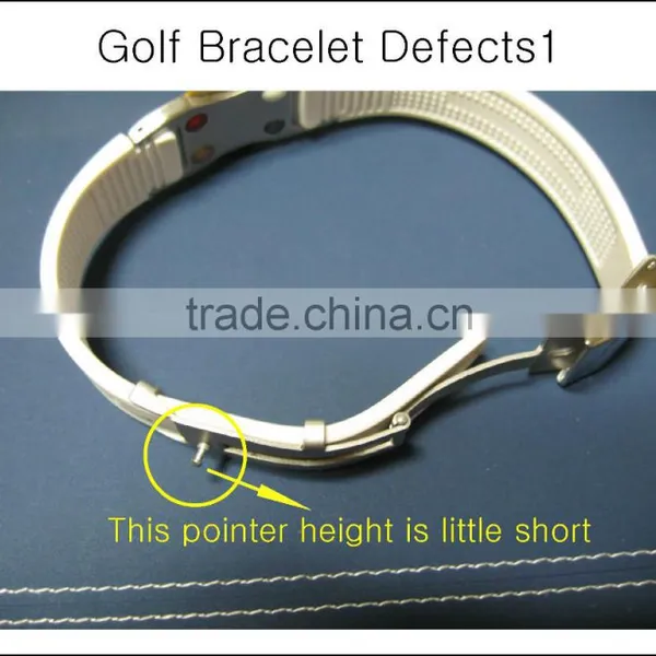 Health Care Titanium Germanium Negative Ion Silicone Energy Bracelet for Men Wholesale in Korea Quality Choice photo-4