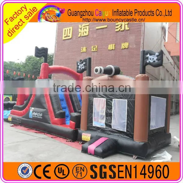 Giant Outdoor Inflatable Assualt Obstacle Course For Sales photo-2