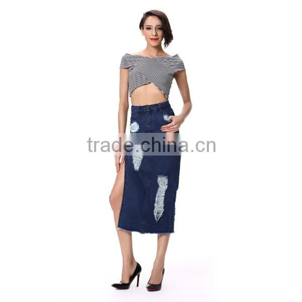 Latest Design Summer Tops 2017 Cross Front Women Crop Tops Wholesale photo-2