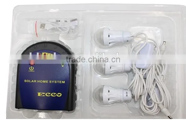 CE RoHS Mini 6W 21V Solar Home Lighting System photo-5