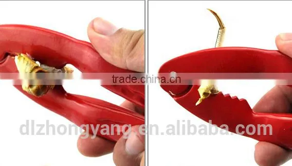 3 PC Kitchen Stainless Steel Seafood Lobster Tool Set Lobster Crab Cracker photo-3