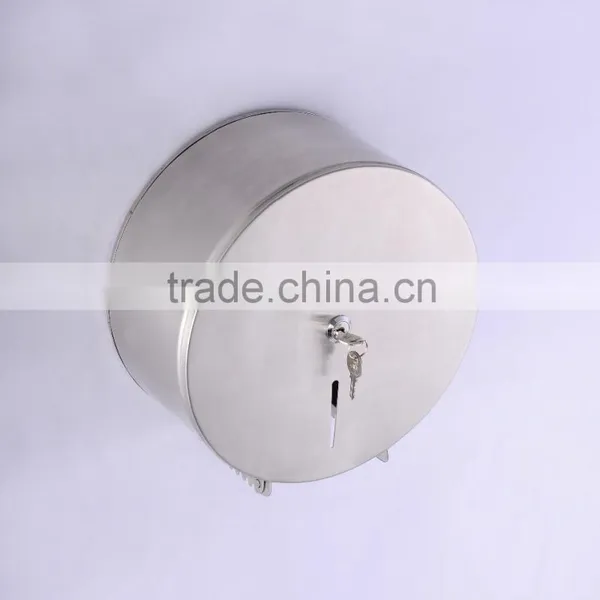 Wall Mount Stainless Steel Toilet Paper Holder Tissue Roll Covers Waterproof Tissue Box photo-2