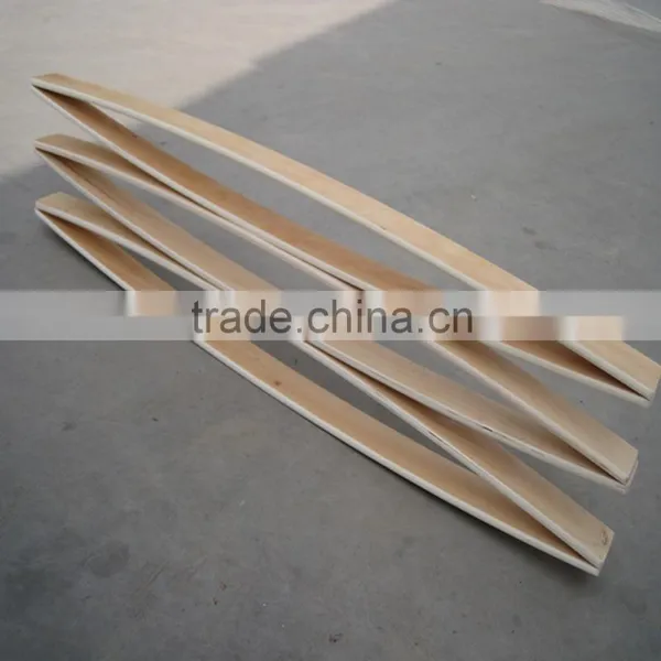 2015 High Quality Poplar Birch Flat Curve Bed Slat photo-5