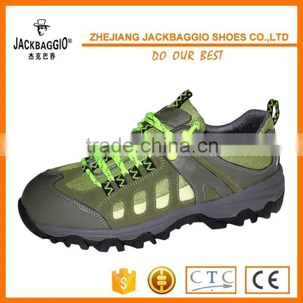 2016 New Design Waterproof and Breathable Outdoor Safety Shoes