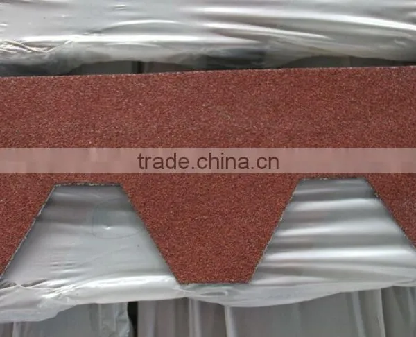 Hexagonal Mosaic Fiberglass Bitumen Roofing Material Asphalt Shingles photo-4