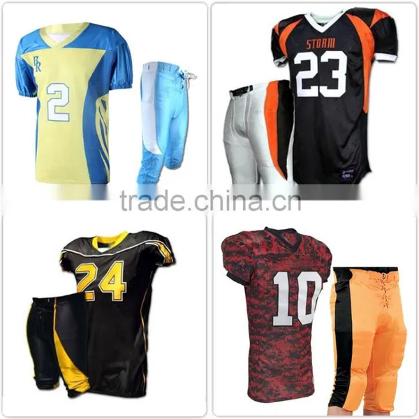 Sublimation American Football Jersey photo-6