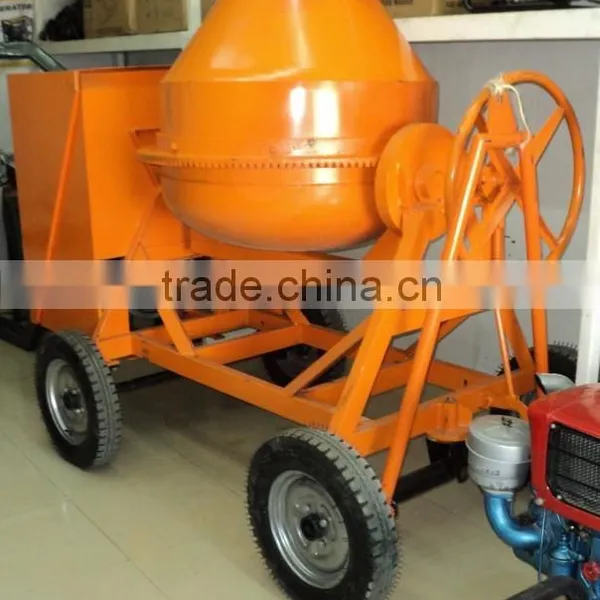 Export Nigeria Market Diesel TILTING DRUM CONCRETE MIXER photo-5