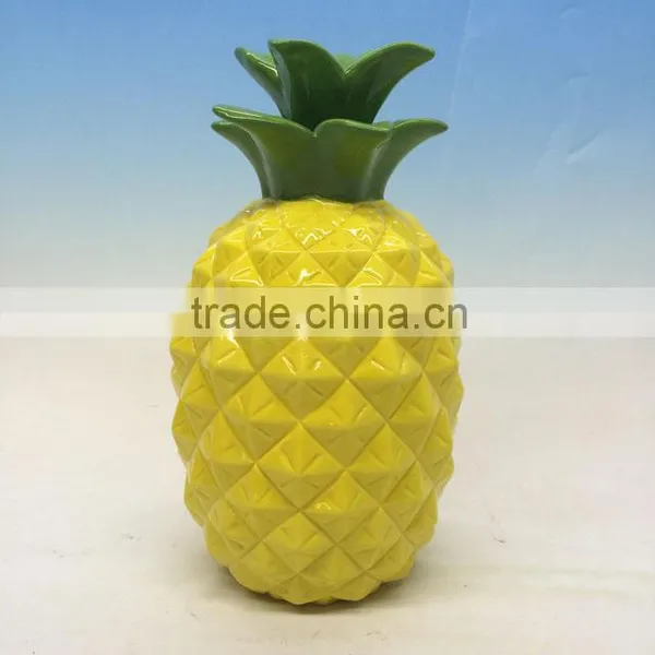 Free Sample Ceramic Pineapple Jar