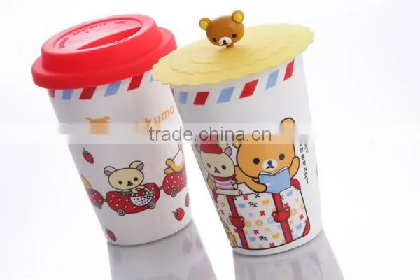 Ceramic Cup With Silicone Lid photo-3