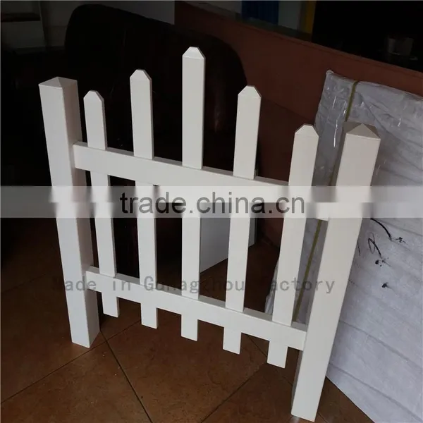 PVC Coated Steel Fence/pvc Plastic Guardrail Metal Fence Made in Guangzhou