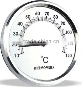 Metal Sauna Room Thermometer