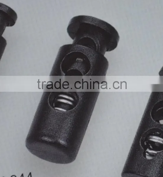 Design Hot Sell Two Holes Plastic Rope Stopper for Garment photo-3