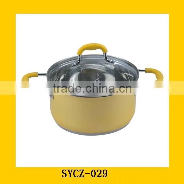 Wholesale 2pcs Stainless Steel Clay Cookware /professional Cookware
