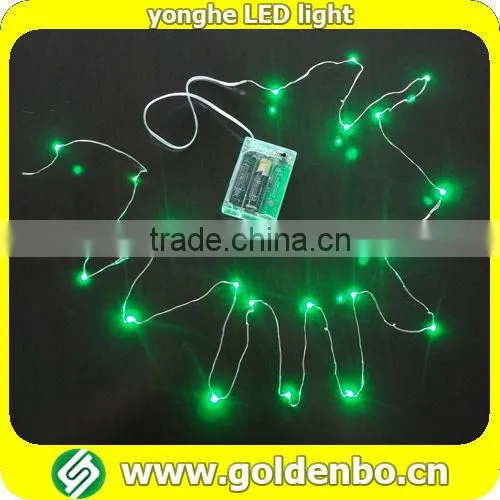 Flashing party led copper wire string lights