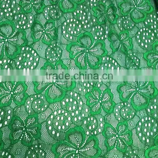 Knitting Jacquard Lace Fabric for Curtains 8833 photo-6