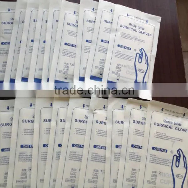 Latex Surgical Gloves Chinese Top Quality