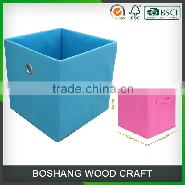 2016 Pink Non-Woven Fabric Light Storage Box Quality Choice photo-4