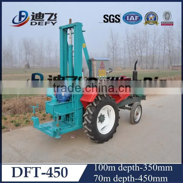 Tractor Mounted Mobile Drilling Rig for Water Wells Drilling photo-2