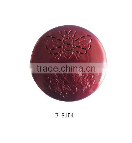 Red Round Metal Chest Stove