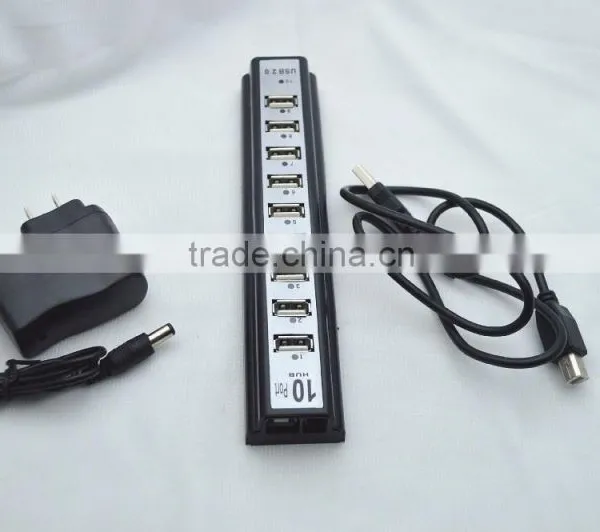 ABS Material 10-Port USB 2.0 Charger Hub photo-2
