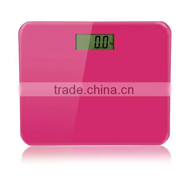 High Precision Korea Hot Sell Digital Bathroom Scale Model With Candy Color Glass Platform for Human Body Weighing Scale photo-6