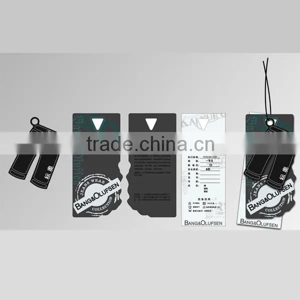 Custom Hang Tag/fashion Design Hang Tag/clothing Hang Tag