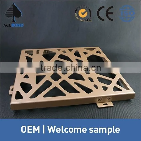 Solid Aluminum Curtain Wall for Iron and Rod Building Constructions photo-3
