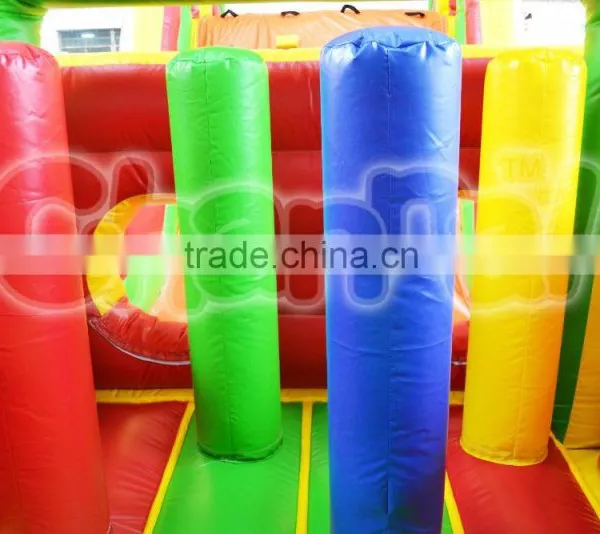 Guangzhou Factory Cheap Inflatable Obstacle Course photo-5