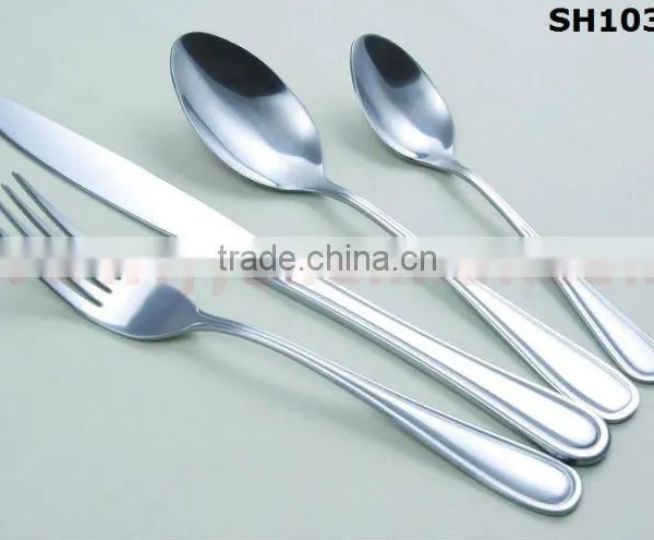 Beautiful Design Stainless Steel Dinnerware Set Dinner Set
