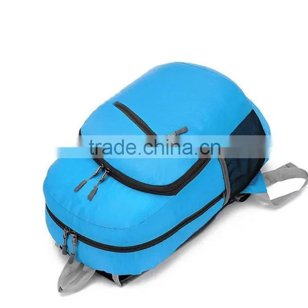Cheap China Blue Foldable Hiking Bags Backpack BB008 photo-5