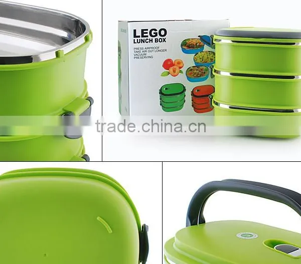 Wholesale Stainless Steel Lunch Box, Plastic Lunch Box