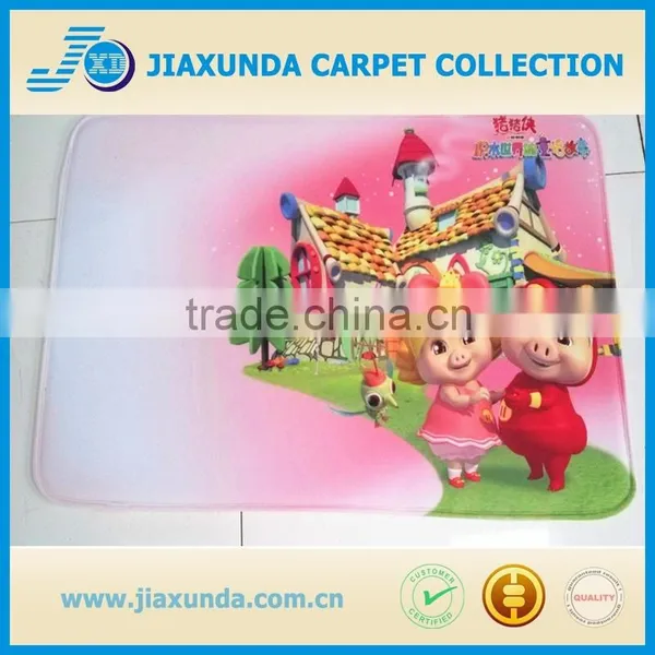 Digital Print Foam Custom Printed Carpet Cartoon photo-3