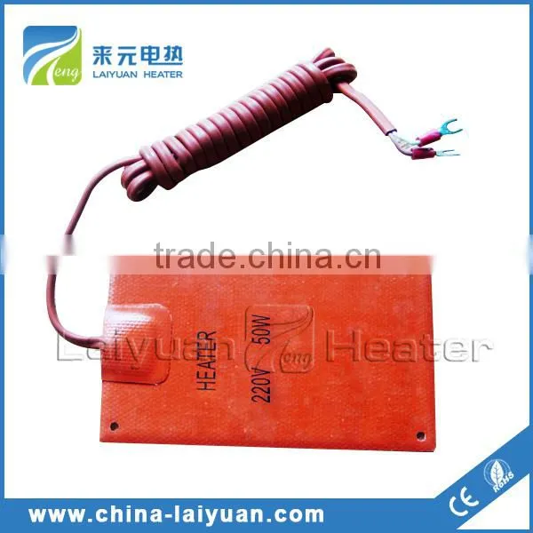 Battery Heat Belt Drum Band Heater Silicone Rubber Pad Heater