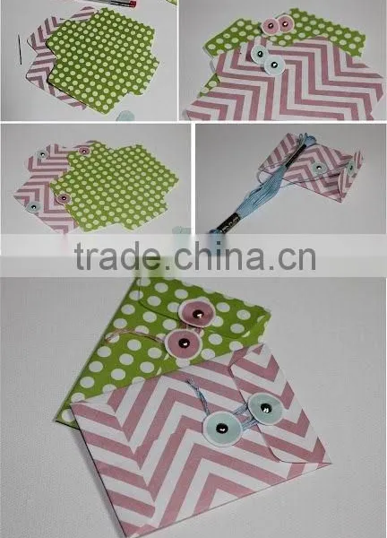 custom kraft envelope with button and string closure                        
                                                Quality Choice