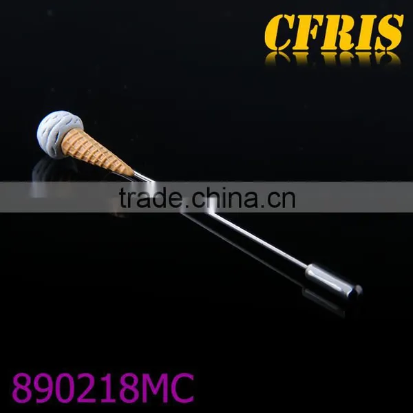 Wholesale Multi-color Ice Cream Cone Lapel Pin photo-4
