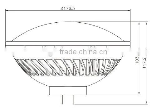 Gx16d Base Screw Terminal PAR56 Led 20W 36W 54W 240V Swimming Pool Light Par56 photo-3