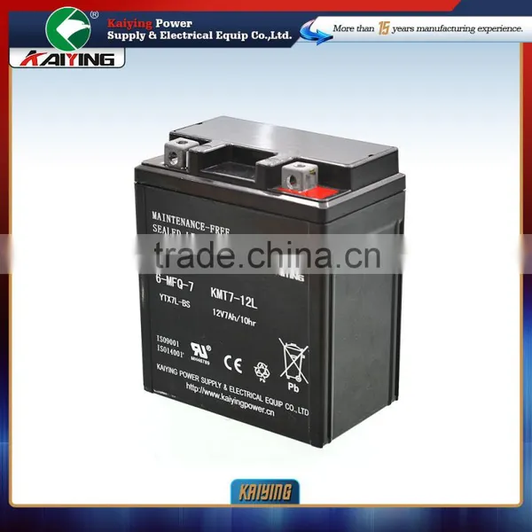 Motorcycle Battery YTX7A-BS Rechargeable Battery
