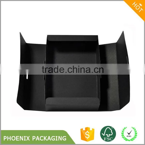 Black Paperboard Gift Packaging Box photo-4