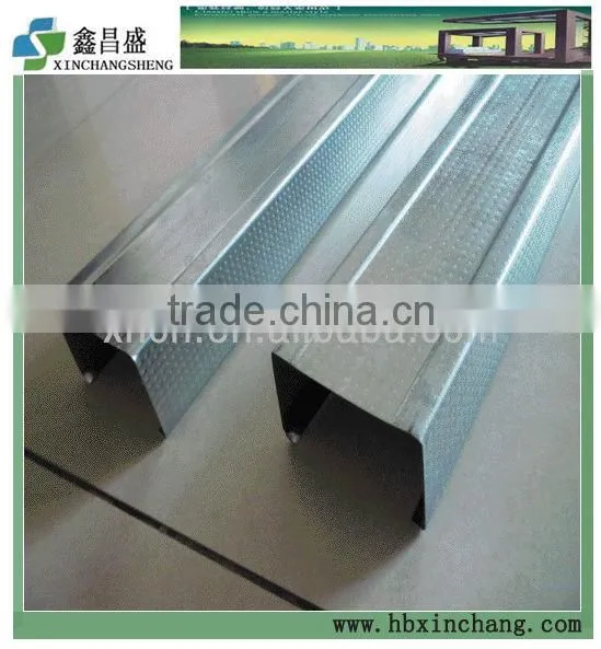Steel Frame Building Aluminum Channel Gypsum Board Stud