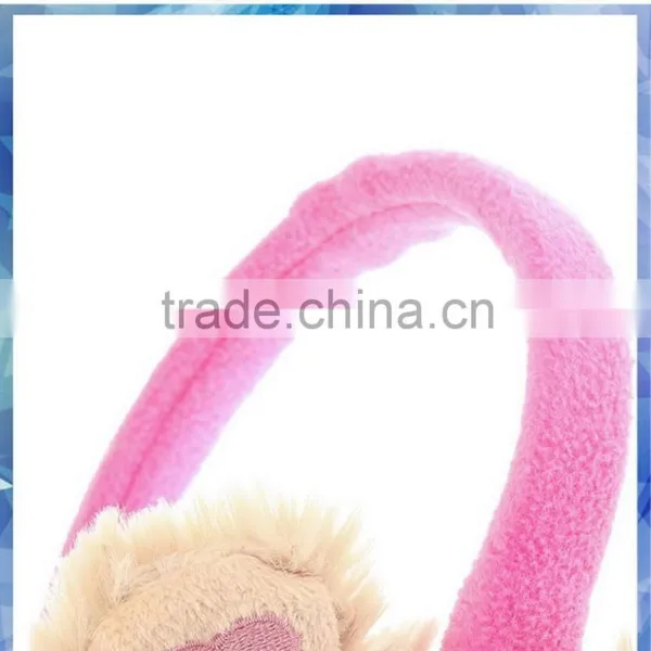 Kids Faux Fur Earmuffs/fashion Cute Earmuffs for Girl/thermal Earmuffs photo-4