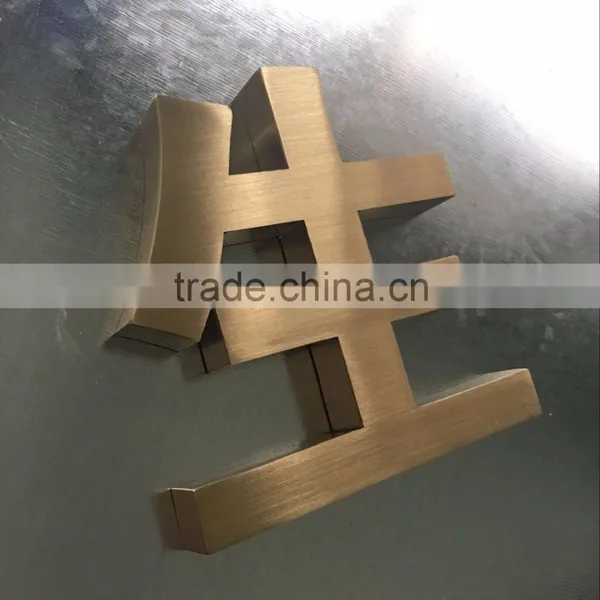 Hot Sale High Quality Outdoor Advertising Metal Words photo-2