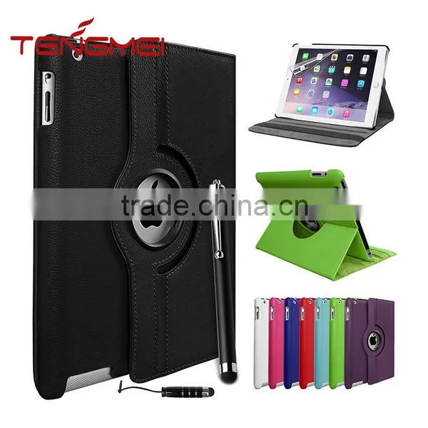 New Products 2016 for Ipad Leather Case for Ipad Case With Stand