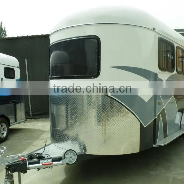 [2014 Hot]Angle Load Deluxe 3 Horse Float photo-4