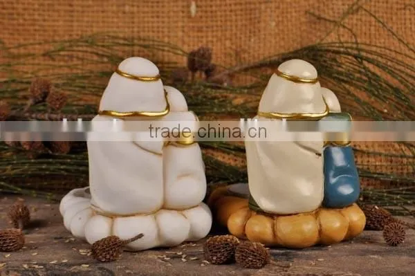Resin Nativity Set Candle Holder photo-6