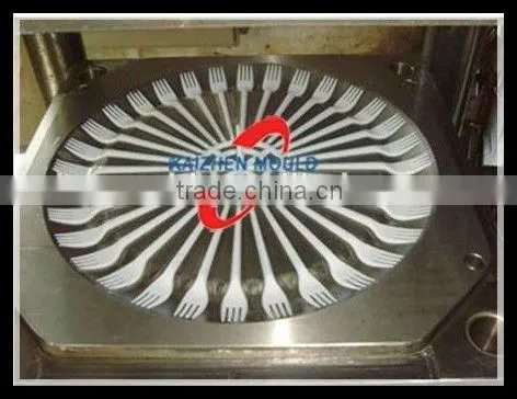 Plastic Disposable Fork Molds Plastic Tableware Molds photo-5