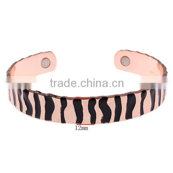Fashion Cooper Jewelry Bangle Magnetic Energy Power Bracelet Bangle Health Copper Bangles Bracelet Accessories Wholesale Quality Choice photo-2