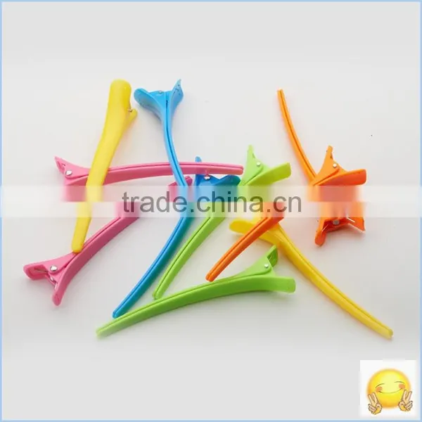 Good Quality Barber Shop Hair Clips For Hairdresser Plastic Salon Hair Section Clips Pin photo-6