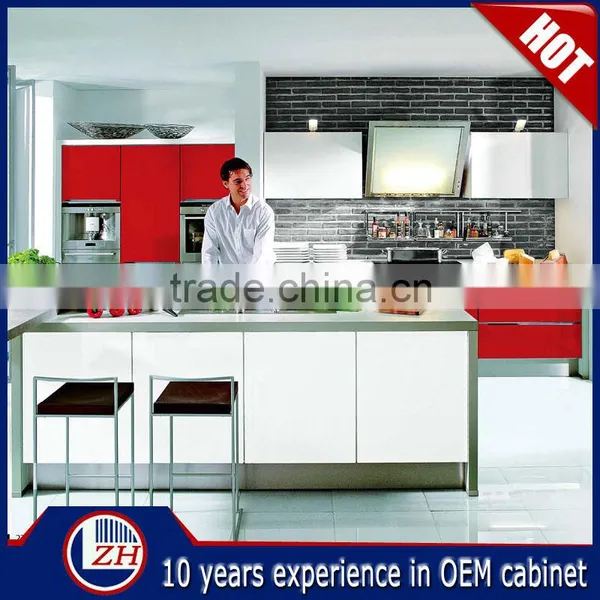 High Gloss Guangzhou Modern Kitchen Cabinets Furniture for Sale photo-6
