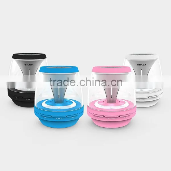 SHABA VS-18 Portable Mini Bluetooth Speaker With LED Flash Light and FM Radio