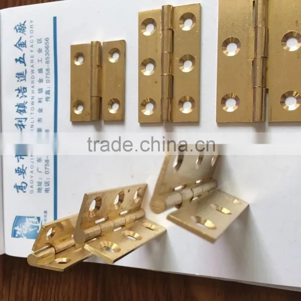 HJ-272 Hot Sale China Solid Brass Cabinet Hinge/Quality China Solid Brass Cabinet Hinge photo-6